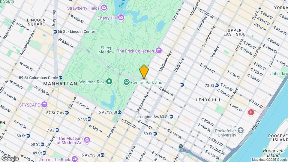 4 E 66th St Mapa y Detalles de la Ubicación