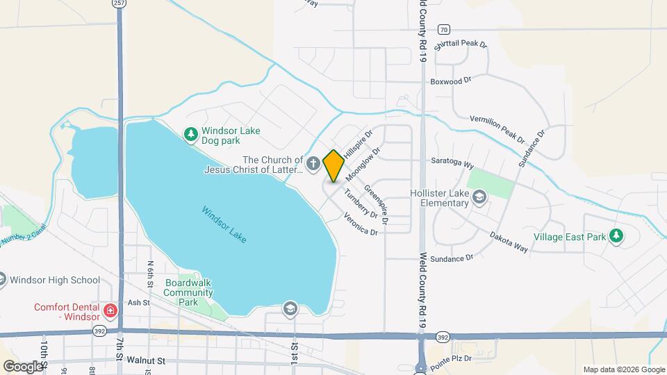 530 Moonglow Dr Map and Location Details