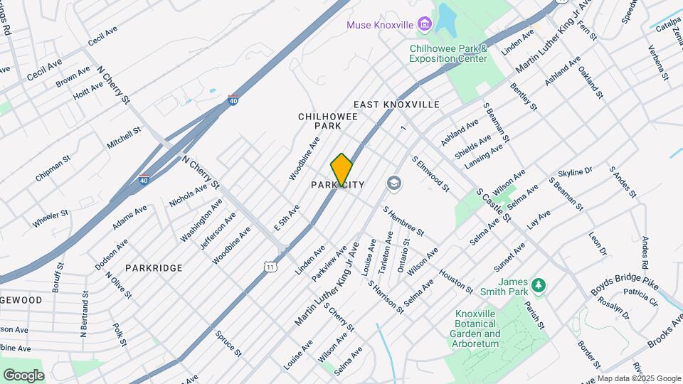 2736 E Magnolia Ave Map and Location Details