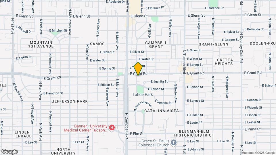 2350 N Norris Ave Map and Location Details