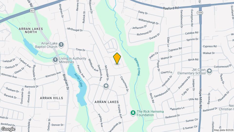 1434 Tangora Ln Map and Location Details