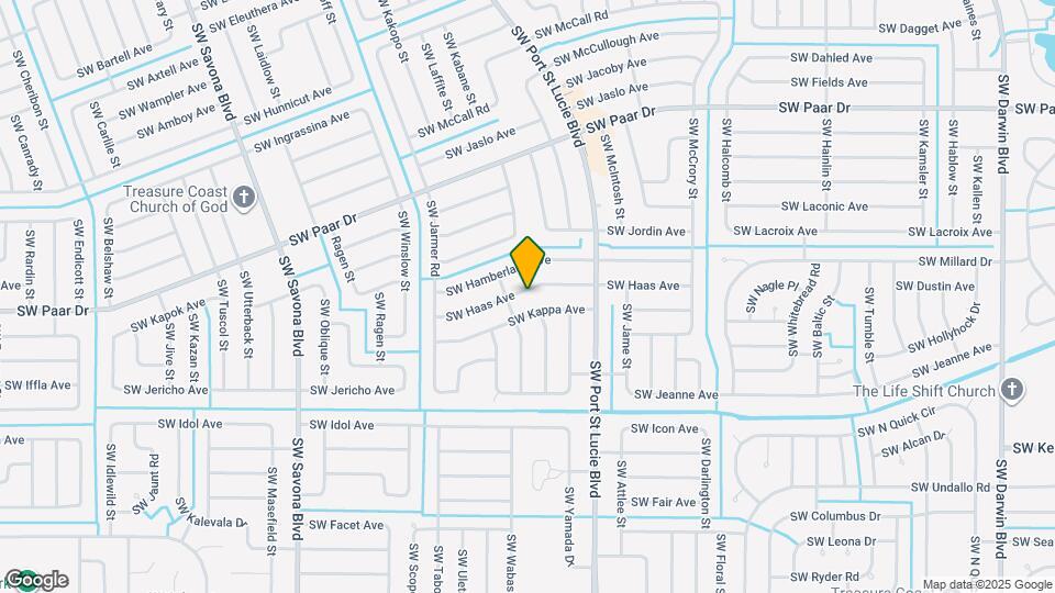 878 SW Haas Ave Map and Location Details