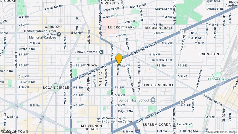 446 R St NW Map and Location Details