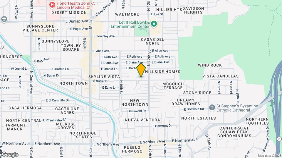 1130 E Butler Dr-Unit -B8 Map and Location Details