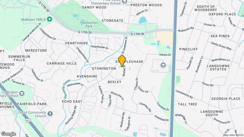 1423 Bexley Dr, Unit 1 Mapa y Detalles de la Ubicación
