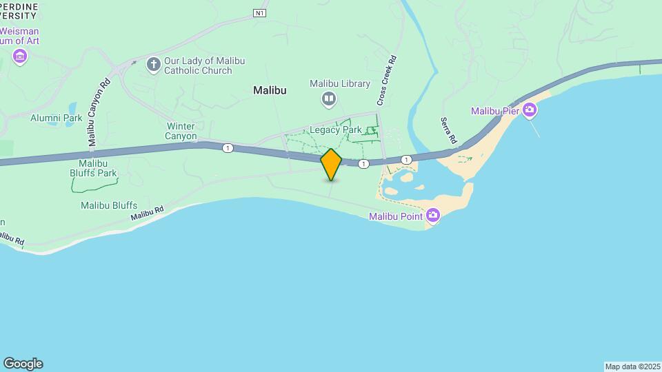107 Malibu Colony Rd Map and Location Details