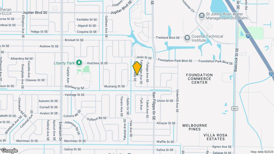 837 Upland Ave SE Map and Location Details