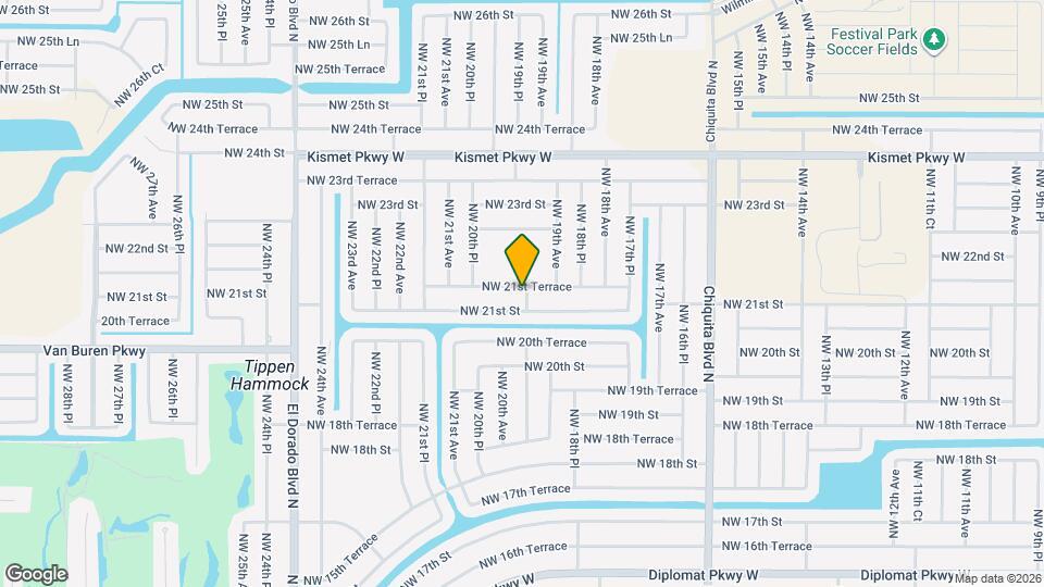 1918 NW 21st Terrace Mapa y Detalles de la Ubicación