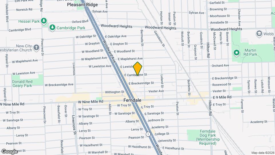 228 E Cambourne St Map and Location Details