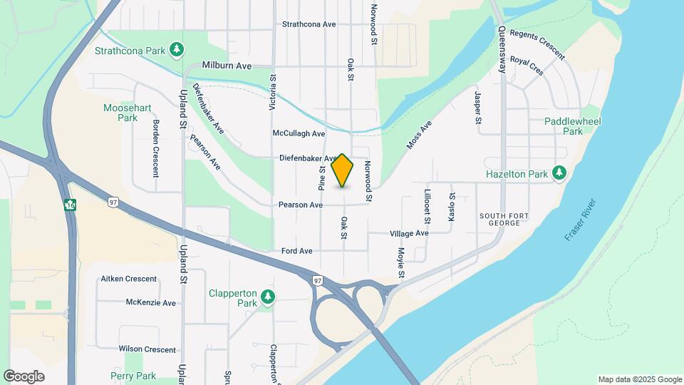 2647 Oak St Map and Location Details