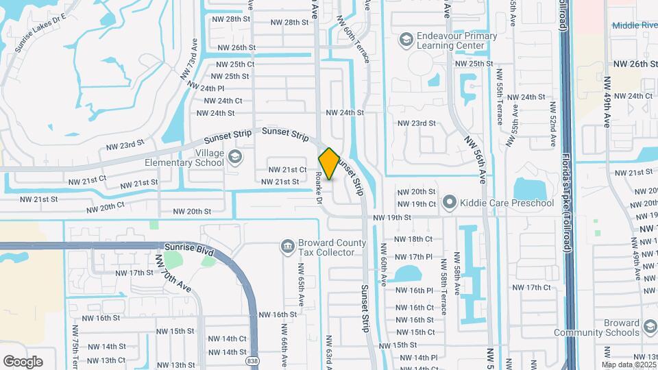 2041 NW 63rd Ave Map and Location Details