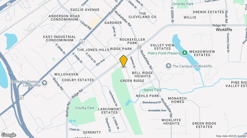 2148 Green Ridge Dr Map and Location Details