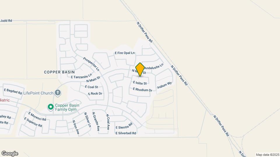 4945 E Sunstone Dr Map and Location Details