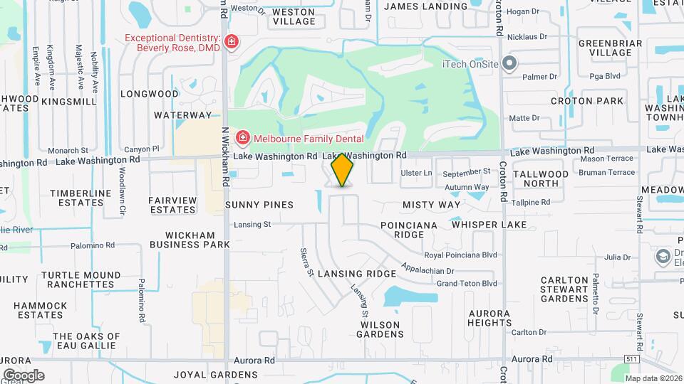 2441 Wolf Creek Dr Map and Location Details