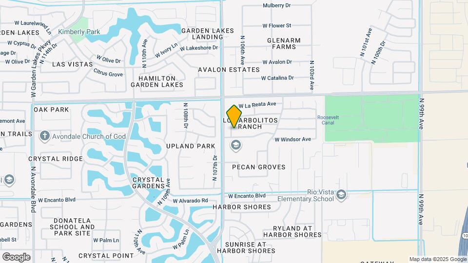 2759 N 106th Ln Map and Location Details