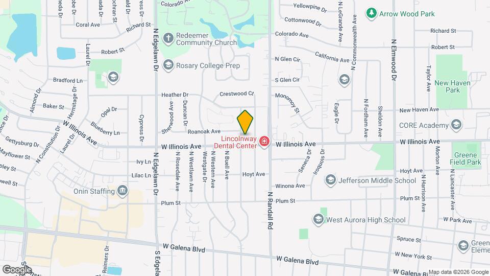 711 N Evanslawn Ave Map and Location Details