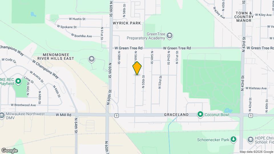 6618 N 56th St Map and Location Details