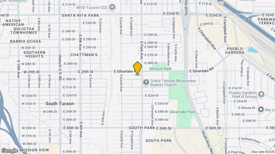 925 E 30th St Mapa y Detalles de la Ubicación