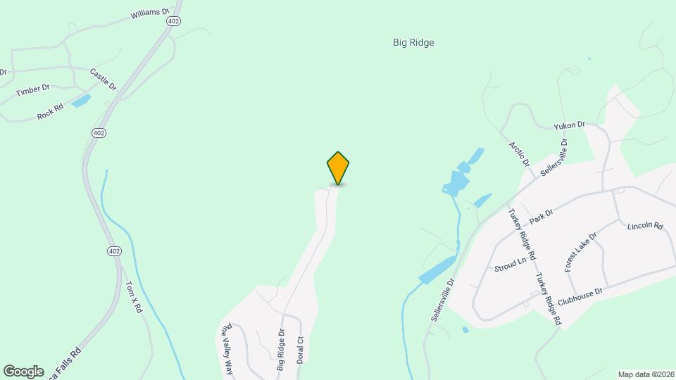 1824 Big Ridge Dr Mapa y Detalles de la Ubicación