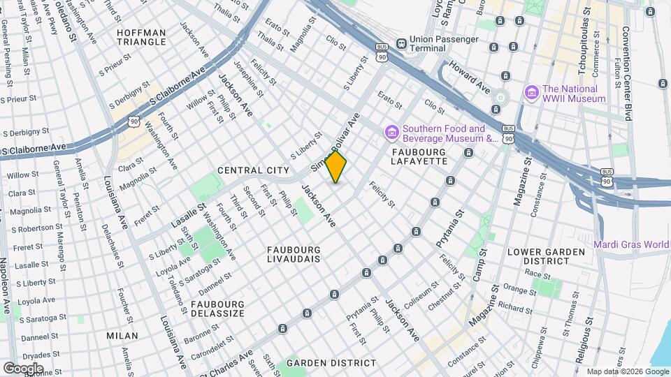 2015 Josephine St Mapa y Detalles de la Ubicación
