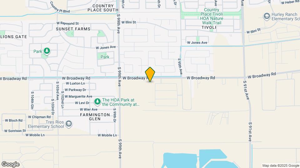 4415 S 97th Dr Map and Location Details