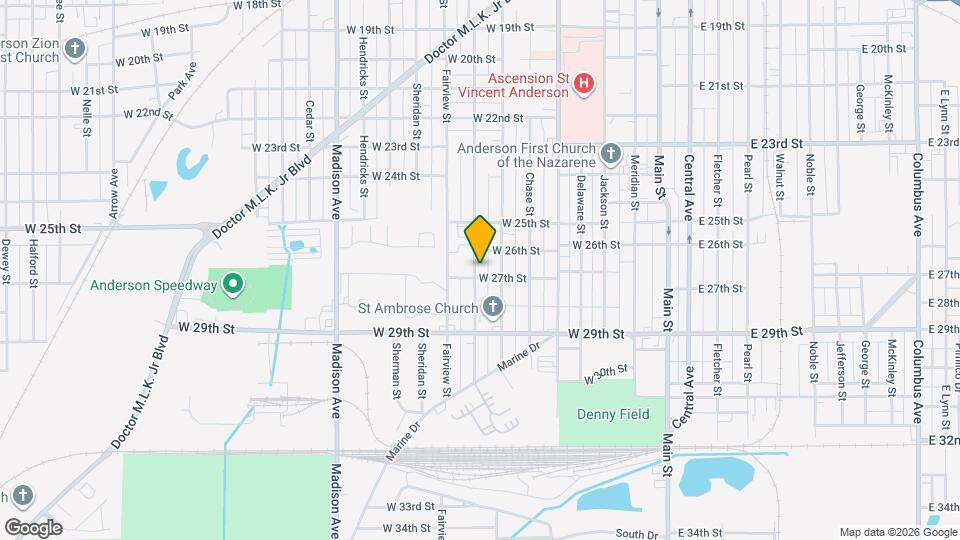 2626 Morton St Map and Location Details