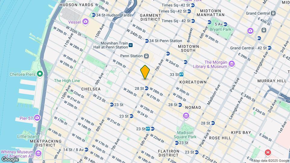 207 West 28Th Street Map and Location Details