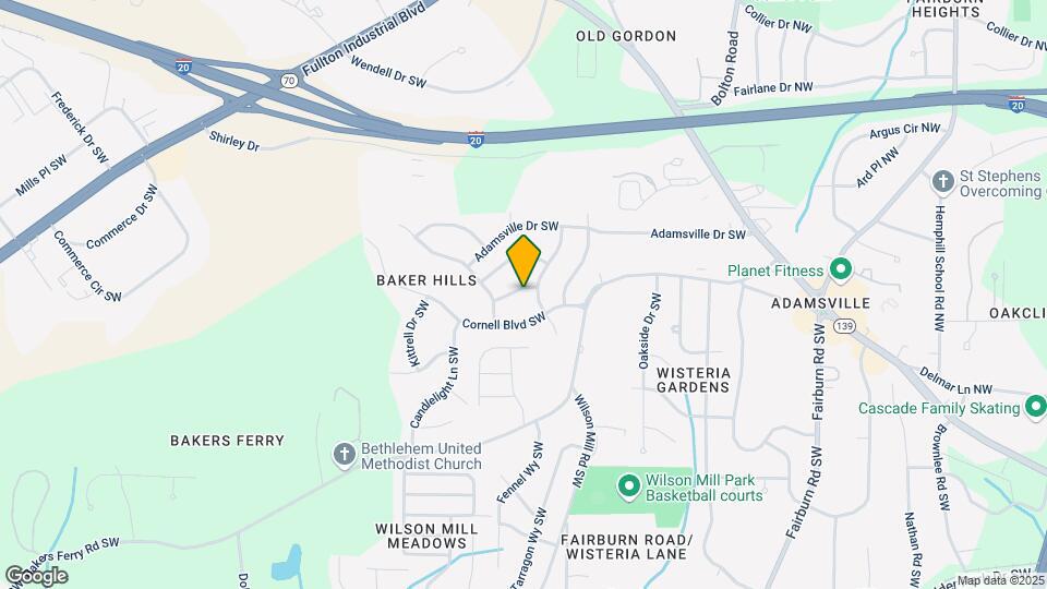 3960 La Salle Way SW Map and Location Details