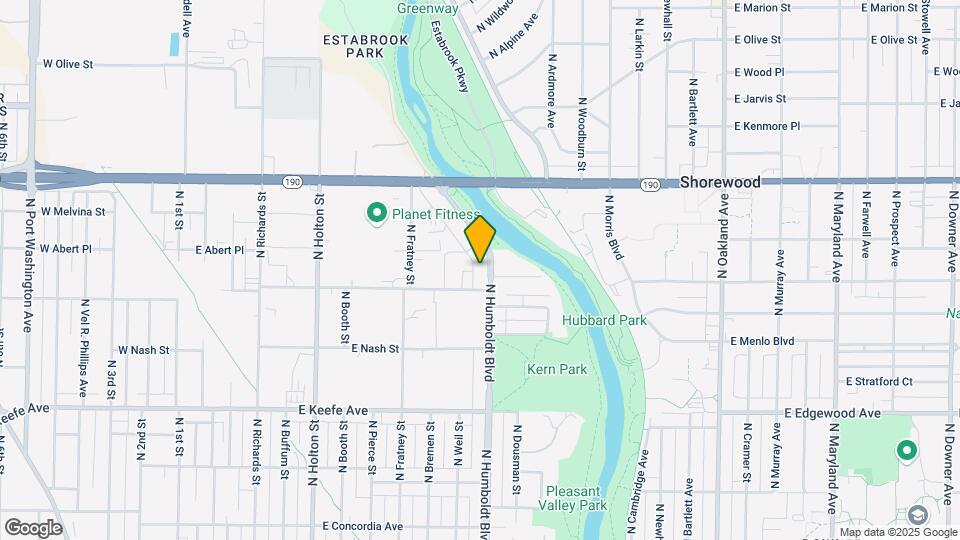 3817 N Humboldt Blvd Map and Location Details