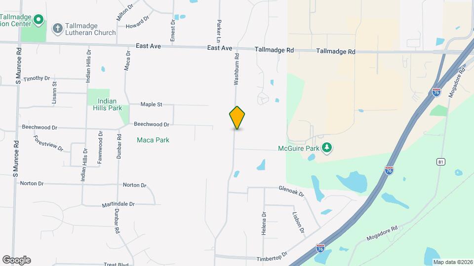 195 Washburn Rd Mapa y Detalles de la Ubicación