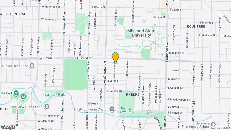 701 E Normal St Map and Location Details