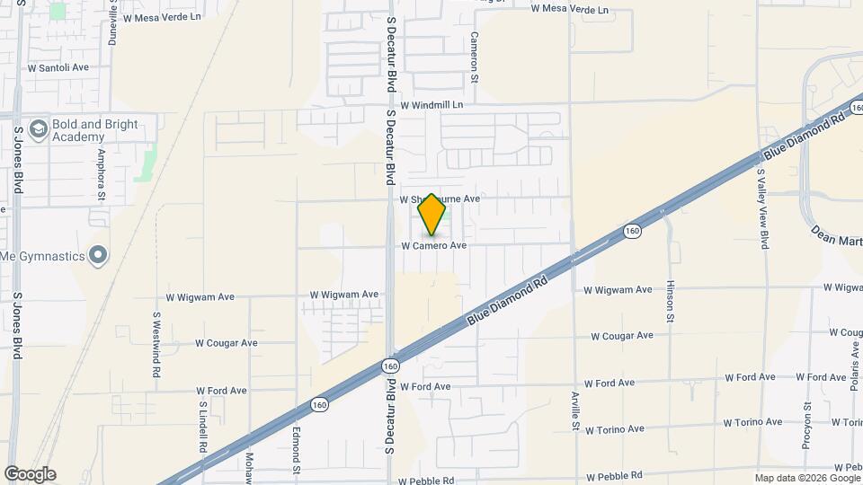 8395 Golden Amber St Map and Location Details