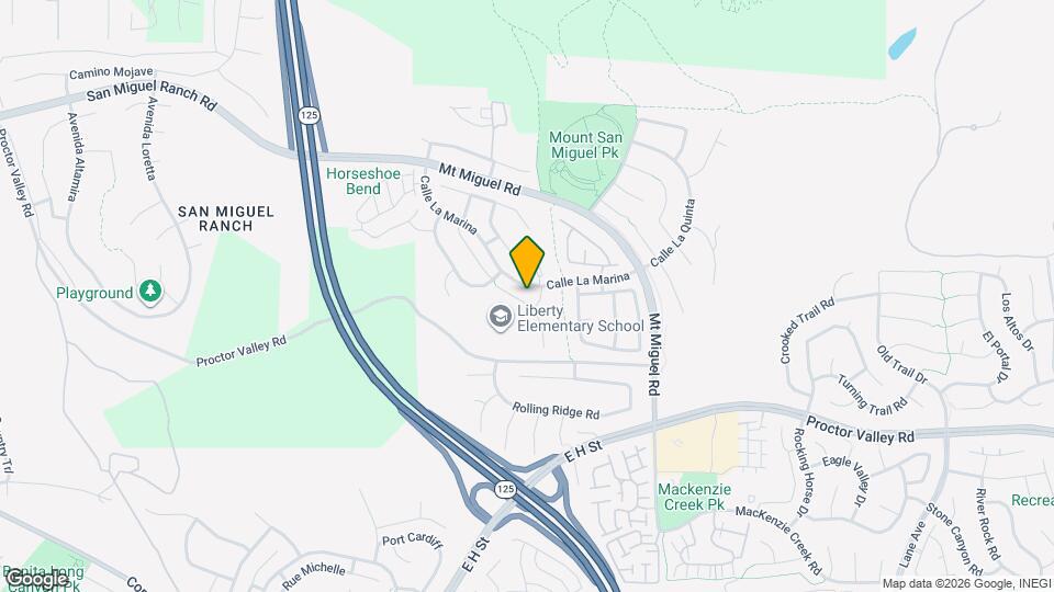 421 Corte Calypso Map and Location Details