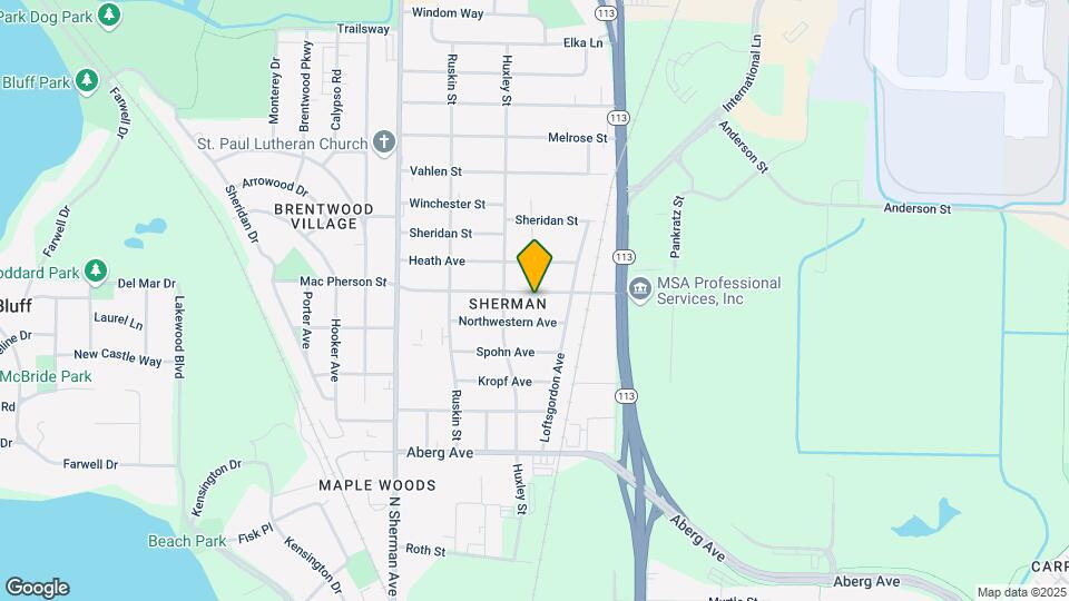 1929 Schlimgen Ave, Unit Unit2 Map and Location Details