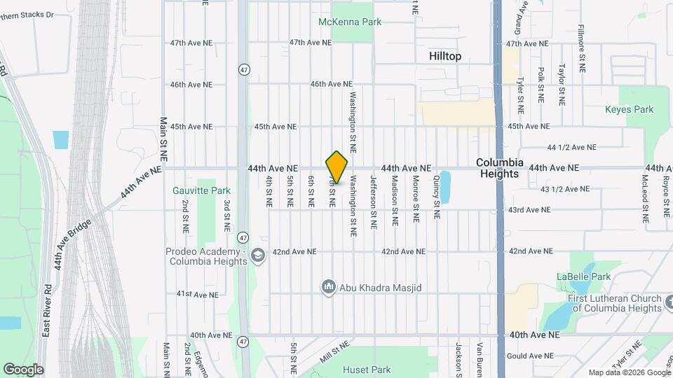 4326 7th St NE Mapa y Detalles de la Ubicación