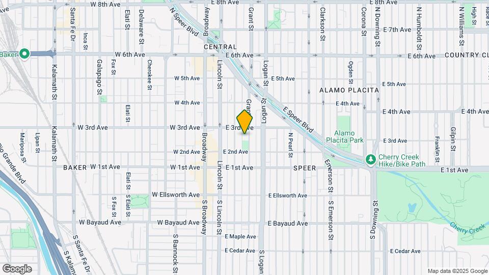 Grant St. Apartments Mapa y Detalles de la Ubicación