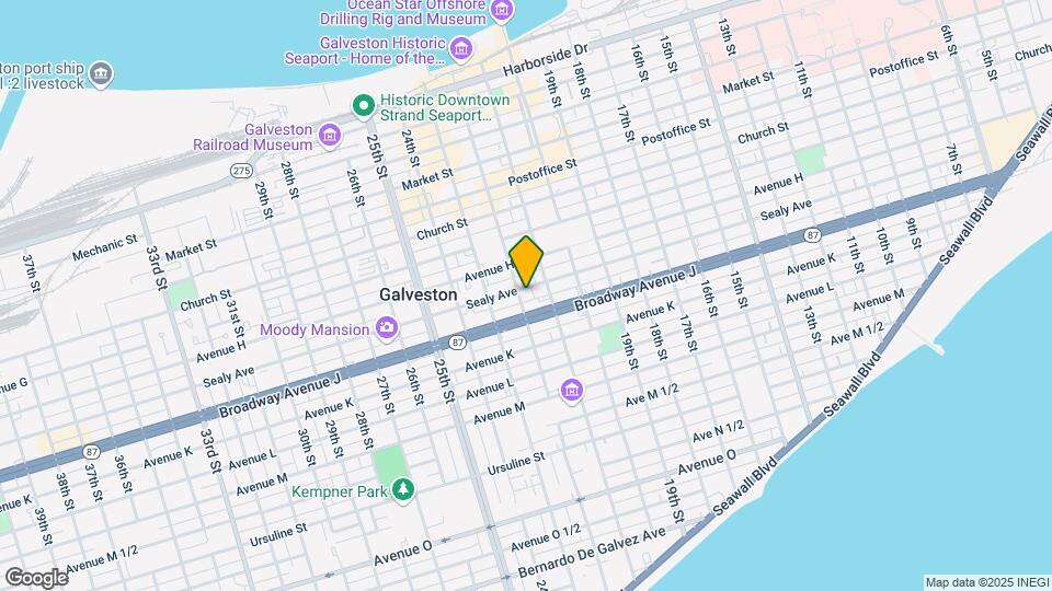 902 22nd St Map and Location Details
