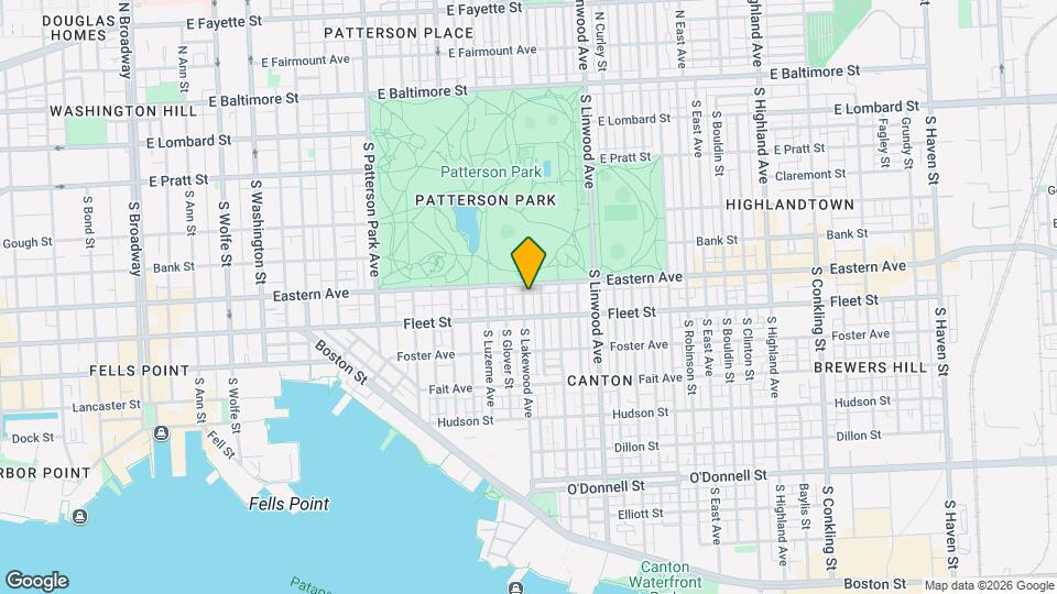 505 S Lakewood Ave Map and Location Details