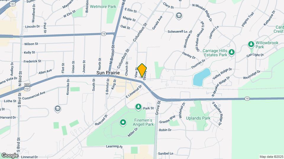 420 E Main St Map and Location Details