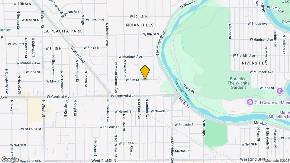 2803 W Elm St Mapa y Detalles de la Ubicación