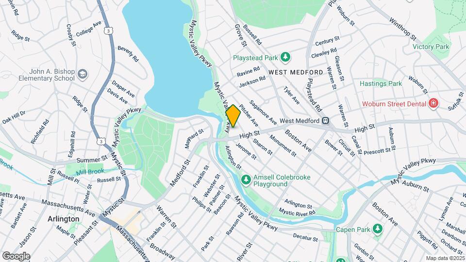 1540 Mystic Valley Pkwy Map and Location Details