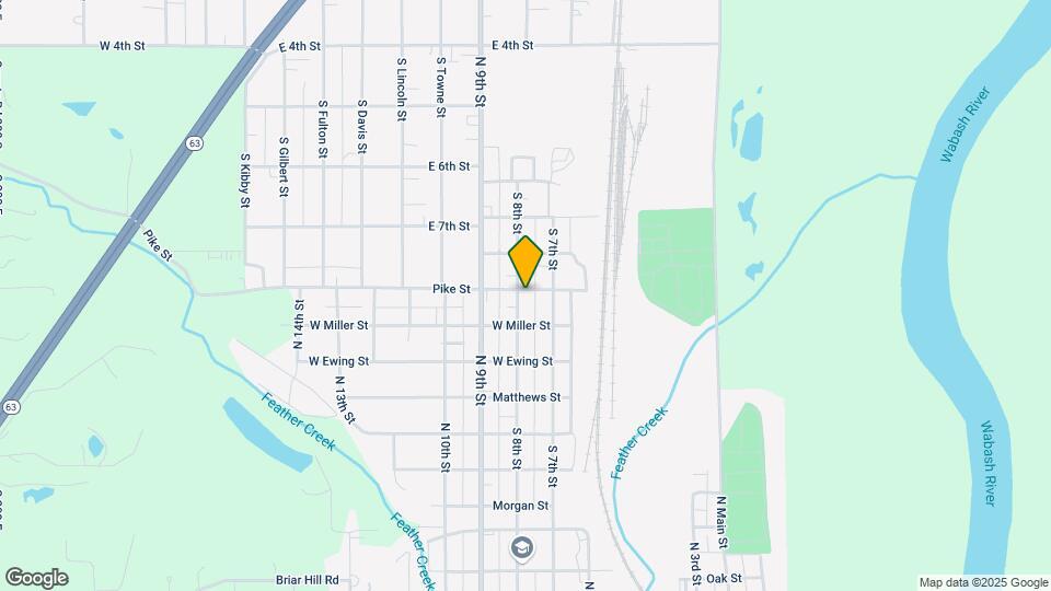 1249 N 8th St Map and Location Details