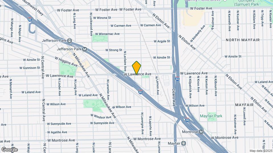 5019 W Lawrence Ave Map and Location Details