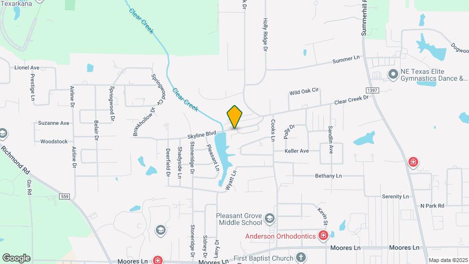 3607 Skyline Blvd Map and Location Details