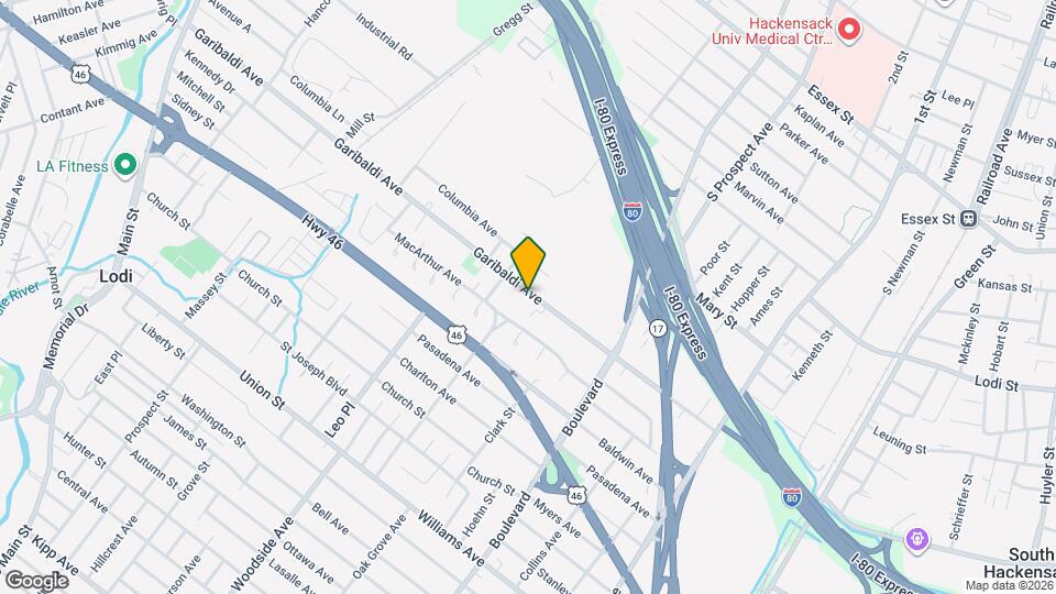 388 Garibaldi Ave Map and Location Details