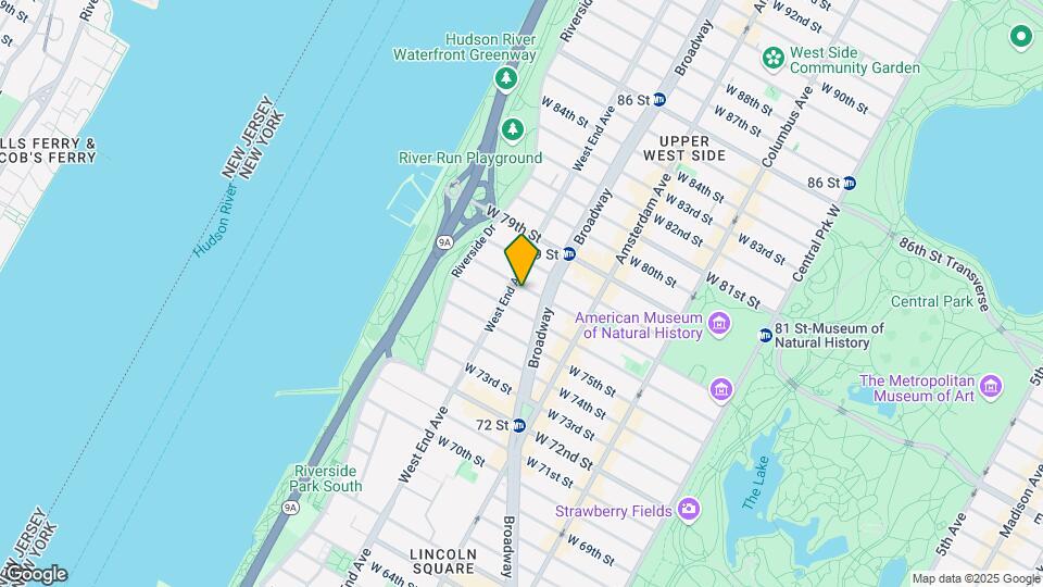 272 W 77th St Mapa y Detalles de la Ubicación