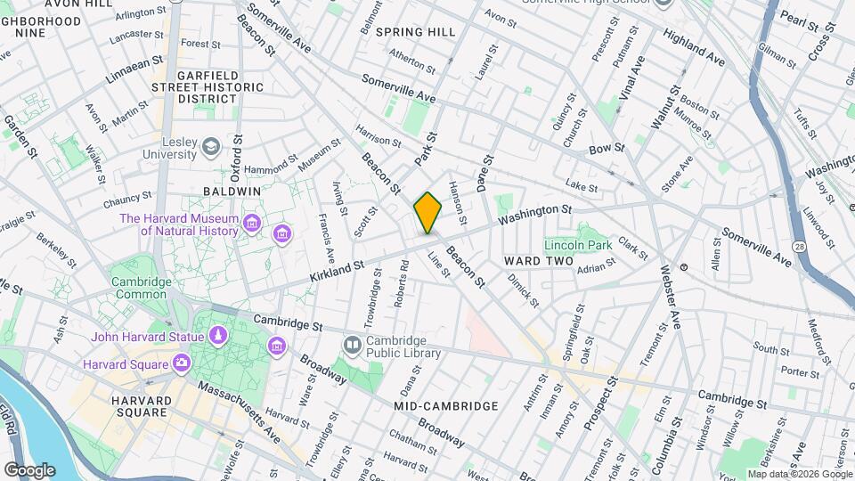 435 Washington St Map and Location Details