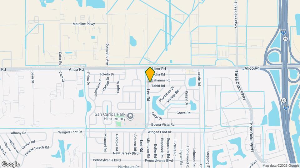 8285 Tahiti Rd Map and Location Details