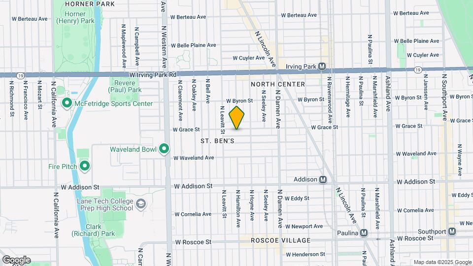 2131 W Grace St Map and Location Details