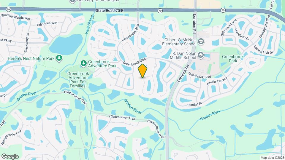 13831 Wood Duck Cir Map and Location Details